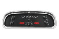 Dakota Digital VHX Gauge System Black Alloy Red