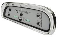 Dakota Digital VHX Gauge System Silver Alloy White