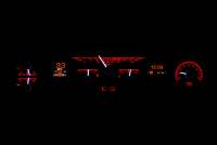 Dakota Digital HDX Gauge System Silver Alloy | 1964-65 Ford Falcon | Dakota Digital | 80119