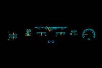 Dakota Digital HDX Gauge System Silver Alloy | 1964-65 Ford Falcon | Dakota Digital | 80119
