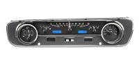 Dakota Digital VHX Gauge System Black Alloy Blue