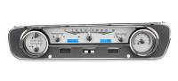 Dakota Digital VHX Gauge System Silver Alloy Blue | 1964-65 Ford Falcon | Dakota Digital | 80115
