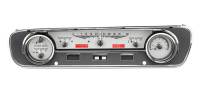 Dakota Digital VHX Gauge System Silver Alloy Red | 1964-65 Ford Falcon | Dakota Digital | 80116