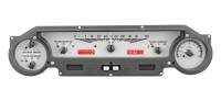 Dakota Digital VHX Gauge System Silver Alloy Red | 1964-65 Ford Falcon | Dakota Digital | 80116