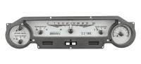 Dakota Digital VHX Gauge System Silver Alloy White | 1964-65 Ford Falcon | Dakota Digital | 80117
