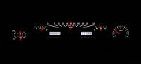 Dakota Digital VHX Gauge System Silver Alloy White | 1964-65 Ford Falcon | Dakota Digital | 80117