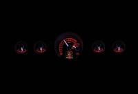 Dakota Digital HDX Gauge System Black Alloy | 1965-66 Ford Mustang | Dakota Digital | 80130