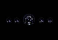 Dakota Digital HDX Gauge System Black Alloy | 1965-66 Ford Mustang | Dakota Digital | 80130