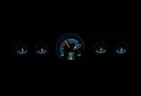 Dakota Digital HDX Gauge System Black Alloy | 1965-66 Ford Mustang | Dakota Digital | 80130