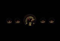 Dakota Digital HDX Gauge System Silver Alloy | 1965-66 Ford Mustang | Dakota Digital | 80131