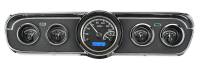 Dakota Digital VHX Gauge System Black Alloy Blue