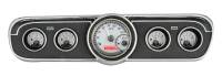 Dakota Digital VHX Gauge System Silver Alloy Red