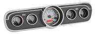 Dakota Digital VHX Gauge System Silver Alloy Red | 1965-66 Ford Mustang | Dakota Digital | 80128