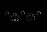 Dakota Digital HDX Gauge System Black Alloy | 1967-68 Ford Mustang | Dakota Digital | 80142