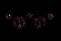 Dakota Digital HDX Gauge System Black Alloy | 1967-68 Ford Mustang | Dakota Digital | 80142