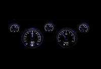 Dakota Digital HDX Gauge System Black Alloy | 1967-68 Ford Mustang | Dakota Digital | 80142