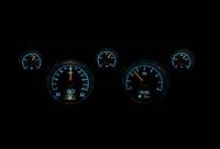 Dakota Digital HDX Gauge System Black Alloy | 1967-68 Ford Mustang | Dakota Digital | 80142