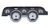 Dakota Digital VHX Gauge System Silver Alloy White