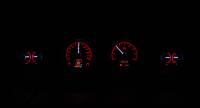 Dakota Digital HDX Gauge System Black Alloy | 1969-70 Ford Mustang | Dakota Digital | 80142