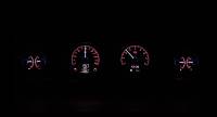 Dakota Digital HDX Gauge System Black Alloy | 1969-70 Ford Mustang | Dakota Digital | 80142