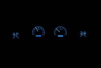 Dakota Digital VHX Gauge System Black Alloy Blue | 1969-70 Ford Mustang | Dakota Digital | 80146