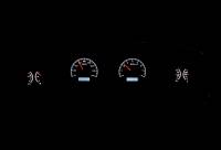 Dakota Digital VHX Gauge System Black Alloy White | 1969-70 Ford Mustang | Dakota Digital | 80148