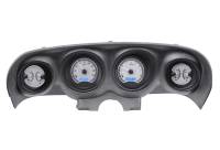 Dakota Digital VHX Gauge System Silver Alloy Blue