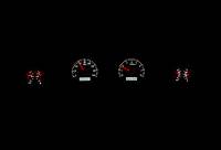 Dakota Digital VHX Gauge System Silver Alloy White | 1969-70 Ford Mustang | Dakota Digital | 80151