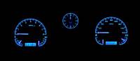 Dakota Digital VHX Gauge System Black Alloy Blue | 1971-73 Ford Mustang | Dakota Digital | 80158