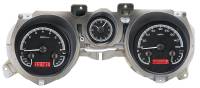 Dakota Digital VHX Gauge System Black Alloy Red