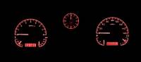 Dakota Digital VHX Gauge System Black Alloy Red | 1971-73 Ford Mustang | Dakota Digital | 80159