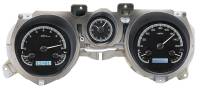 Dakota Digital VHX Gauge System Black Alloy White