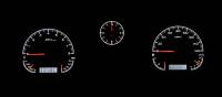 Dakota Digital VHX Gauge System Black Alloy White | 1971-73 Ford Mustang | Dakota Digital | 80160