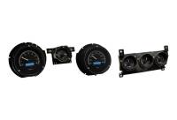Dakota Digital VHX Gauge System Black Alloy Blue | 1971-73 Ford Mustang | Dakota Digital | 80164