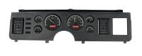 Dakota Digital VHX Gauge System Black Alloy Red