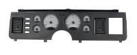 Dakota Digital VHX Gauge System Silver Alloy White