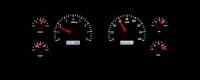 Dakota Digital VHX Gauge System Silver Alloy White | 1979-86 Ford Mustang | Dakota Digital | 80175