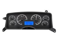 Dakota Digital VHX Gauge System Black Alloy Blue | 1987-89 Ford Mustang | Dakota Digital | 80177