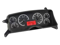 Dakota Digital VHX Gauge System Black Alloy Red | 1987-89 Ford Mustang | Dakota Digital | 80178