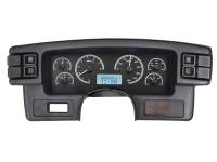 Dakota Digital VHX Gauge System Black Alloy White