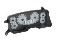 Dakota Digital VHX Gauge System Silver Alloy White