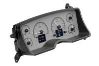 Dakota Digital HDX Gauge System Silver Alloy | 1987-89 Ford Mustang | Dakota Digital | 80184
