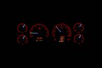 Dakota Digital HDX Gauge System Silver Alloy | 1987-89 Ford Mustang | Dakota Digital | 80184