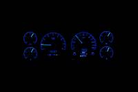 Dakota Digital HDX Gauge System Silver Alloy | 1987-89 Ford Mustang | Dakota Digital | 80184