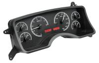 Dakota Digital VHX Gauge System Black Alloy Red | 1990-93 Ford Mustang | Dakota Digital | 80187