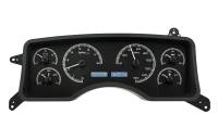 Dakota Digital VHX Gauge System Black Alloy White