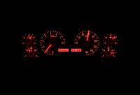 Dakota Digital VHX Gauge System Silver Alloy Red | 1990-93 Ford Mustang | Dakota Digital | 80190