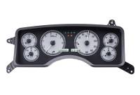 Dakota Digital VHX Gauge System Silver Alloy White