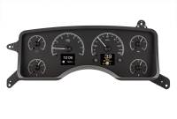 Dakota Digital HDX Gauge System Black Alloy | 1990-93 Ford Mustang | Dakota Digital | 80192