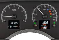 Dakota Digital HDX Gauge System Black Alloy | 1990-93 Ford Mustang | Dakota Digital | 80192